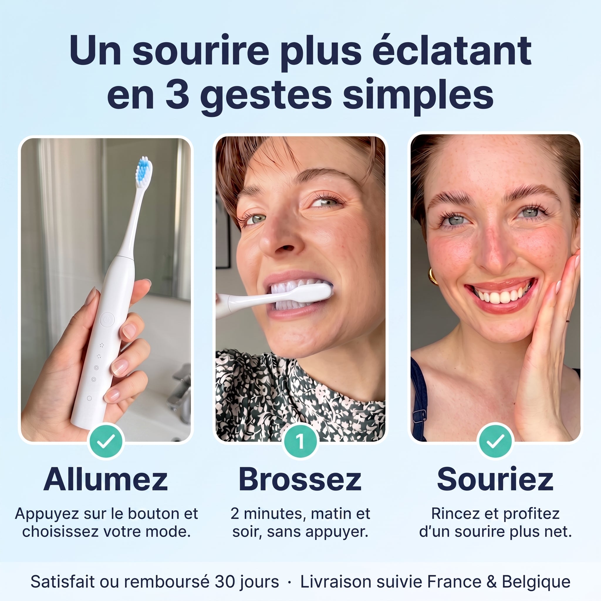 Whitening Electric Toothbrush - SoftClean Pro™