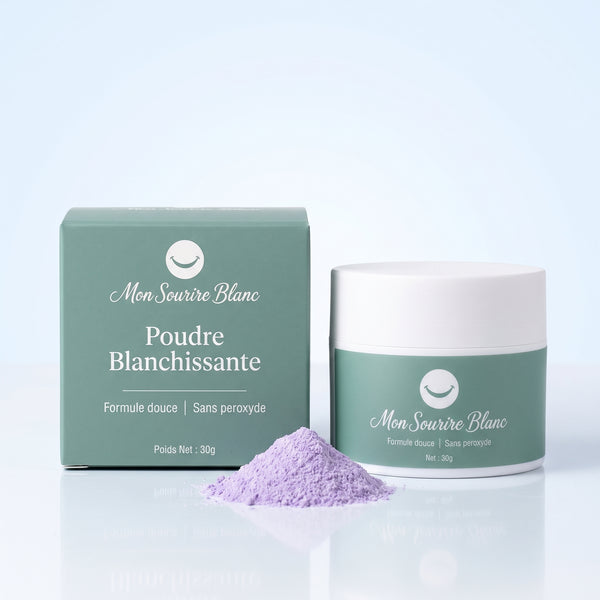 Poudre blanchissante — sans peroxyde